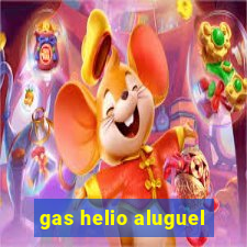 gas helio aluguel